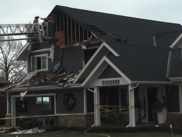 Fire causes major damage to Kingsville residence - CTV News
