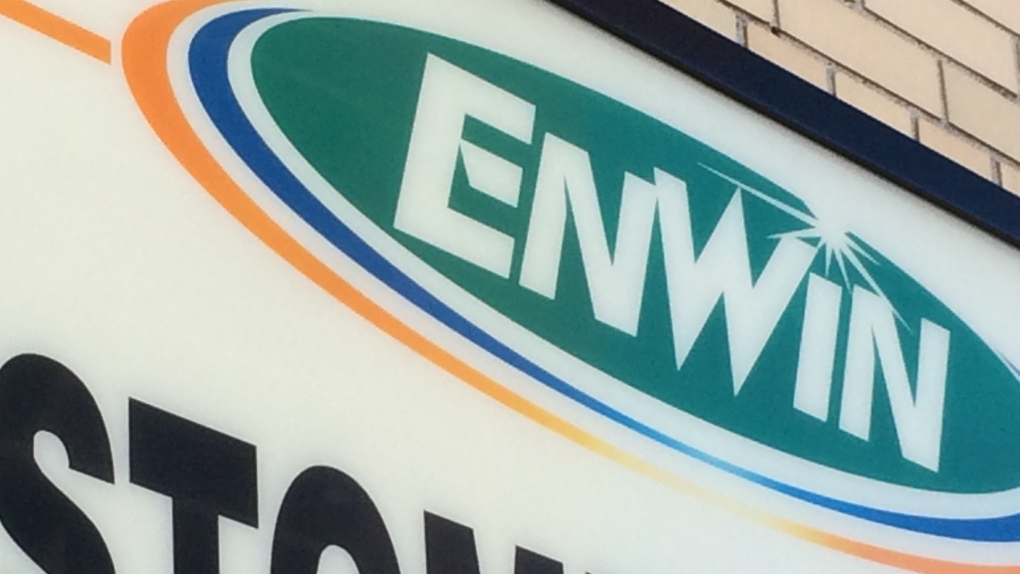 An Enwin Utilities sign in Windsor, Ont., on Monday, June 9, 2016. (Michelle Maluske / CTV Windsor)