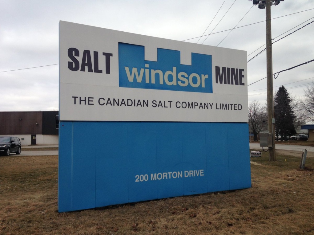 The Windsor Salt Mine in Windsor, Ont, on Thursday, Feb. 16, 2017. (Chris Campbell / CTV Windsor)