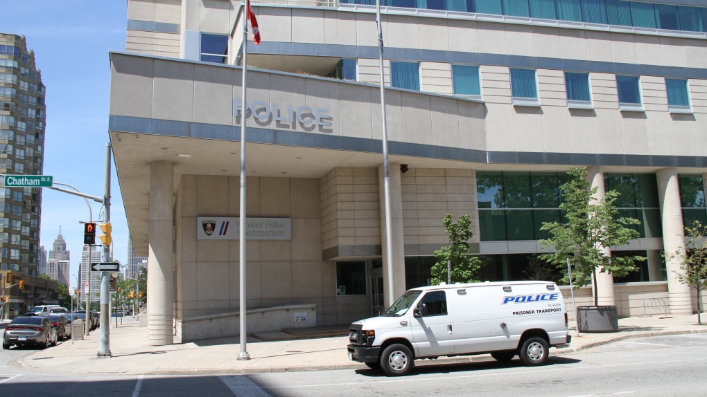 Windsor police headquarters shown in this file photo on Friday, July 16, 2015. (Melanie Borrelli / CTV Windsor) 
