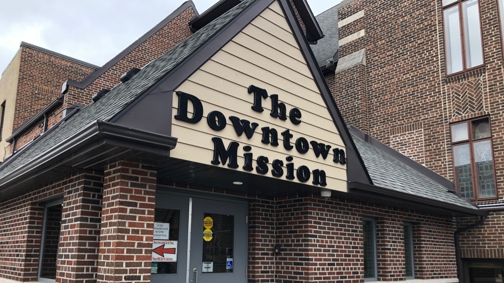 Downtown Mission in Windsor on Wednesday, Feb. 5, 2020. (Melanie Borrelli / CTV Windsor)
