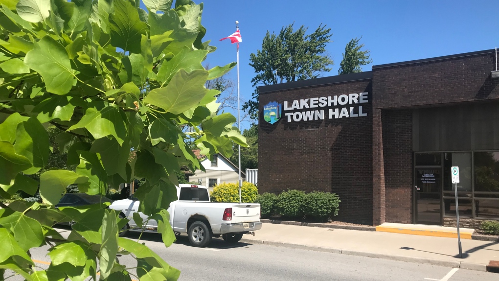 Lakeshore Town Hall in Lakeshore Ont., on Wednesday, June 17 2020 (Angelo Aversa/CTV Windsor)