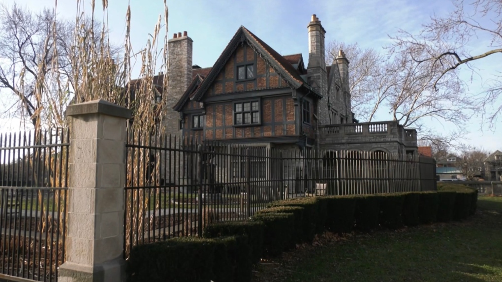 Willistead Manor in Windsor, Ont. (Chris Campbell / CTV Windsor)