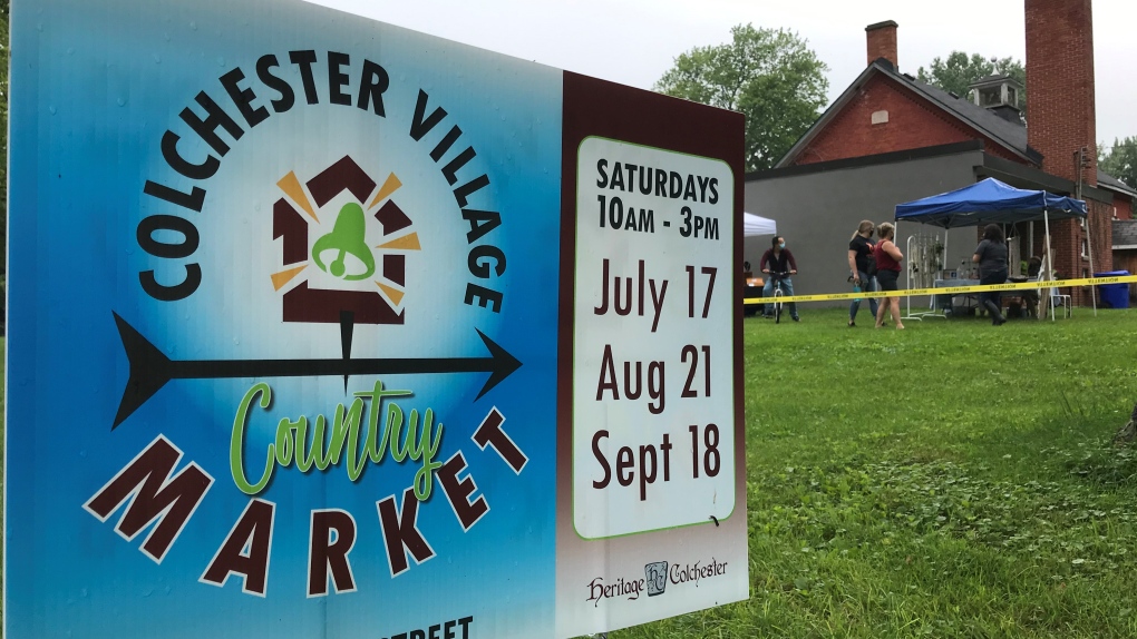 Heritage Colchester is trying to raise money to restore this school house by hosting a Country Market, Saturday July 17. 2021 (Michelle Maluske/CTV Windsor)