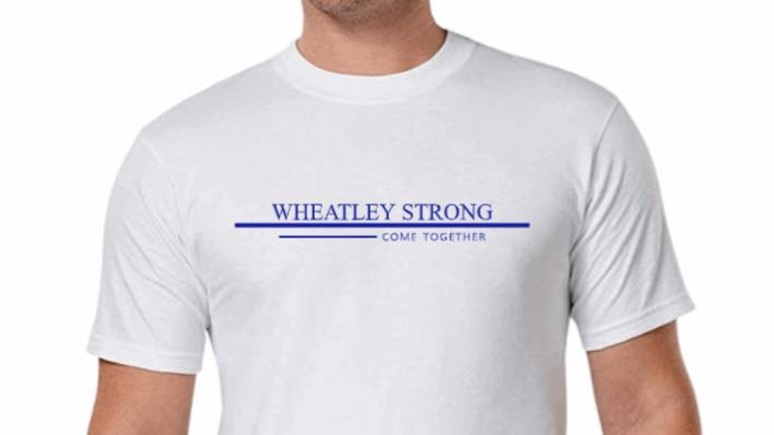 Sales from the 'Wheatley Strong' t-shirts will go toward relief following the explosion in Wheatley, Ont. (courtesy Erica Cassidy/Facebook)