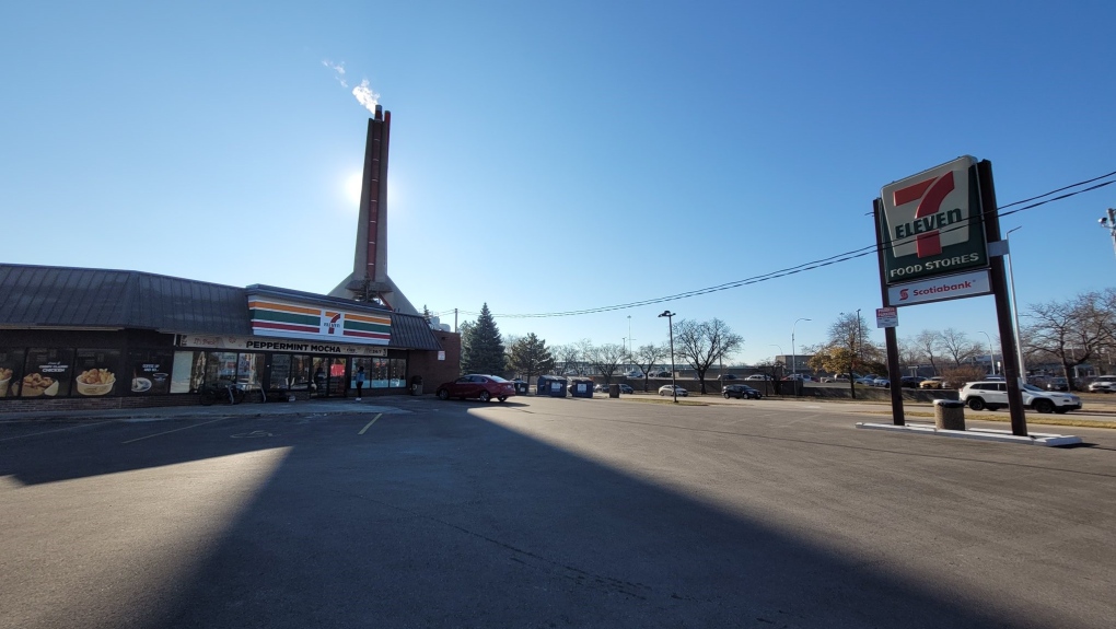 The 7-Eleven on Wyandotte Street West will soon be closed after three decades of business in Windsor, Ont. on Saturday, Nov. 26, 2022. (Sanjay Maru/CTV News Windsor)