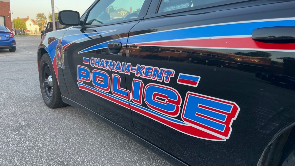 Chatham-Kent police cruiser in Chatham, Ont., on Thursday, June 16, 2022. (Submitted to CTV News Windsor) 
