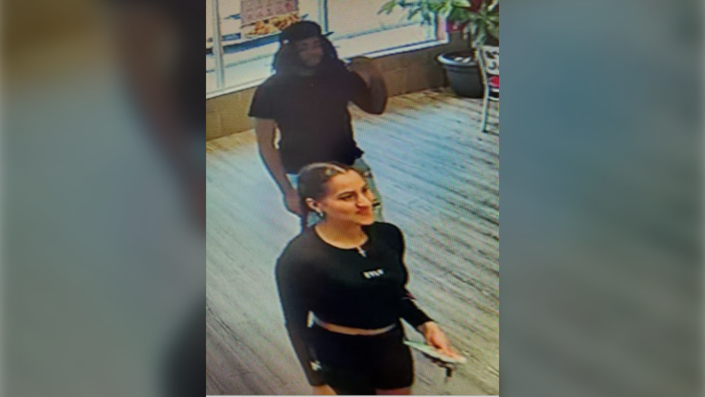 Surveillance photo of suspects in a fraud investigation. (Courtesy: Windsor Police Service)