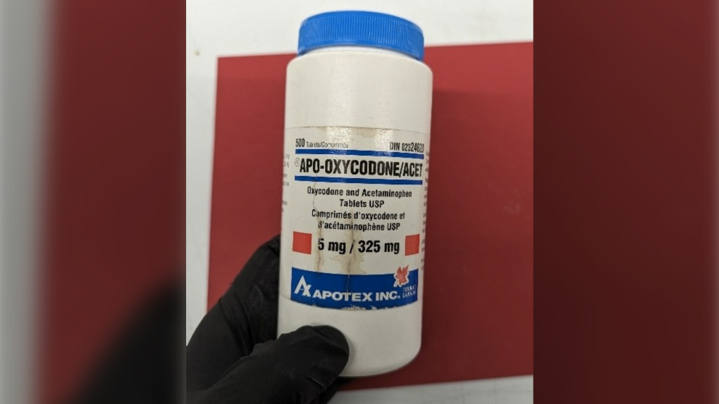 Police believe oxycodone containing fentanyl may be in circulation in Windsor, Ont. (Courtesy: Windsor Police Service)