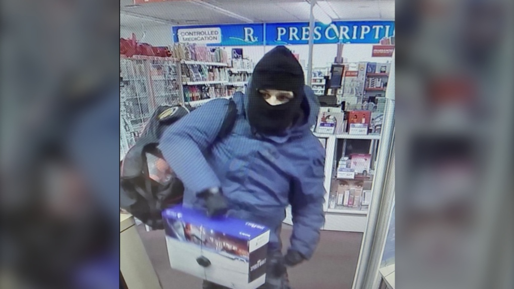 Chatham-Kent police are asking for the public’s help identifying a person after a break-and-enter investigation at a drug store in Ridgetown. (Source: CKPS)