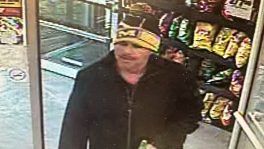 The Windsor Police Service is looking to identify a suspect who allegedly assaulted a person and stole from two Amherstburg grocery stores. (Source: Windsor Police Service) 