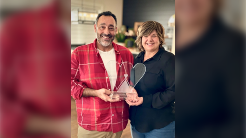Mike and Deanna Diab of Windsor-Essex are among the eight recipients of this year's Wishbone Awards. (Source: Zeno)