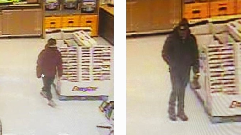 Chatham-Kent police are looking for three suspects after computers were stolen from a Walmart in Chatham. (Source: CKPS) 