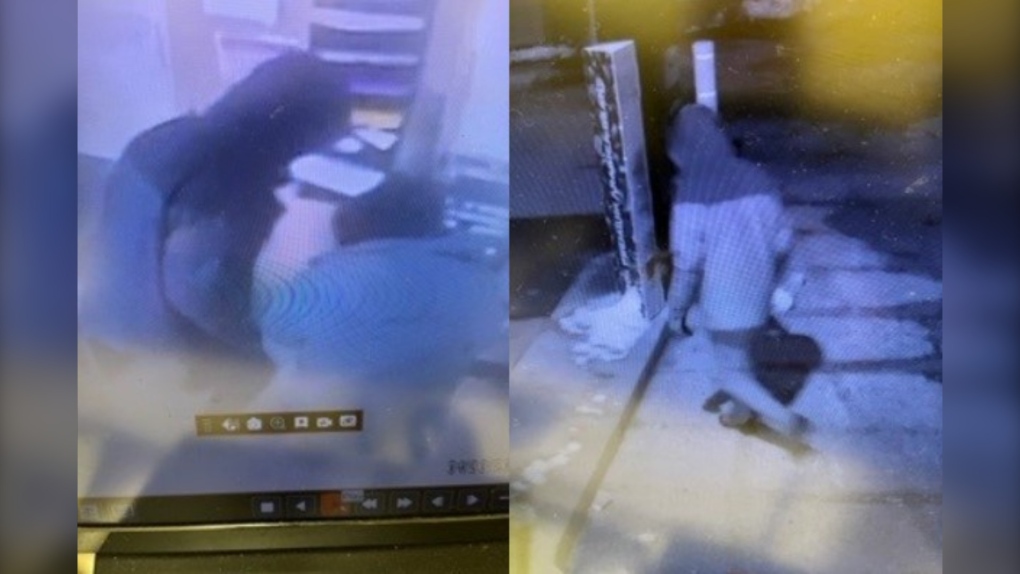 Chatham-Kent police are looking for three suspects after a break-in at a Tim Hortons in Chatham, Ont. (Source: CKPS)