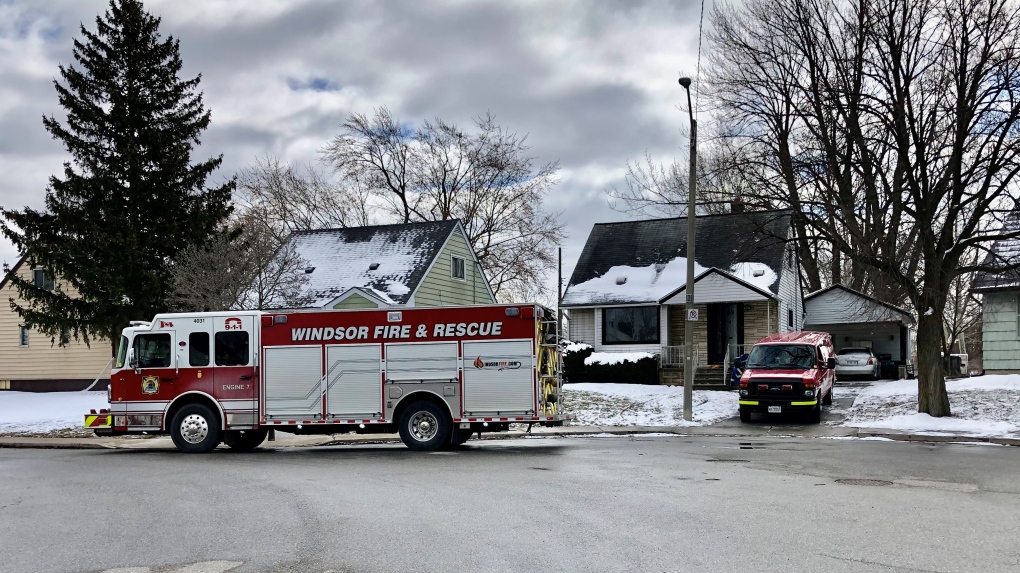 East Windsor house fire under control | CTV News