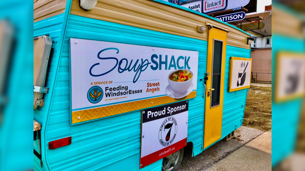 The Soup Shack at its new location, 899 Wyandotte St. E in Windsor, Ont., as seen on March 16, 2023. (Gary Archibald/CTV News Windsor)