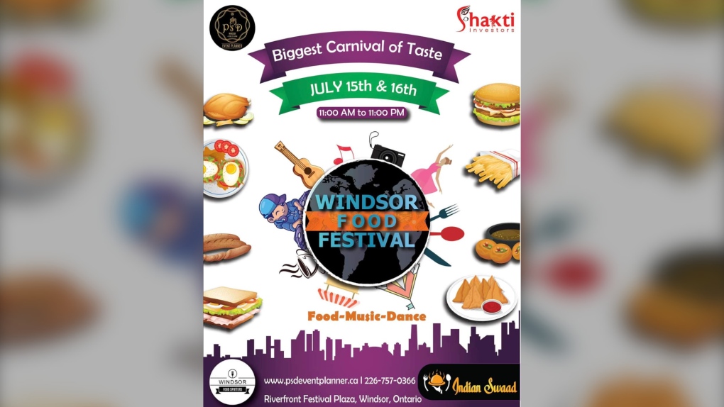 First Windsor Food Festival event takes place this weekend CTV News