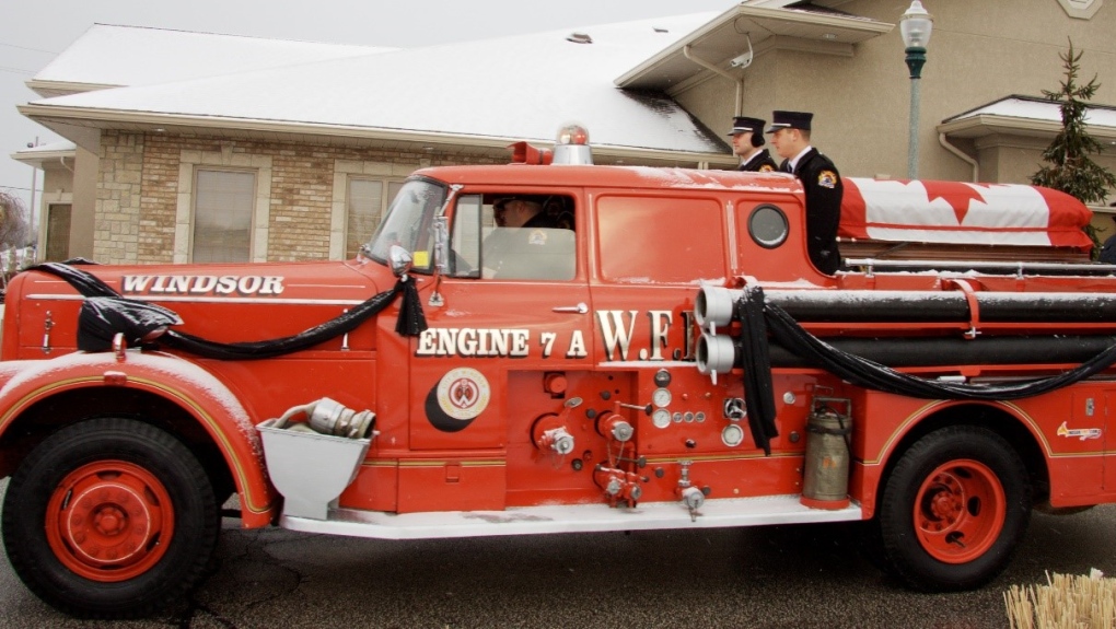 Historic fire truck restored and ready to roll