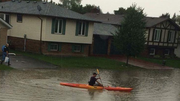 Tecumseh flooding