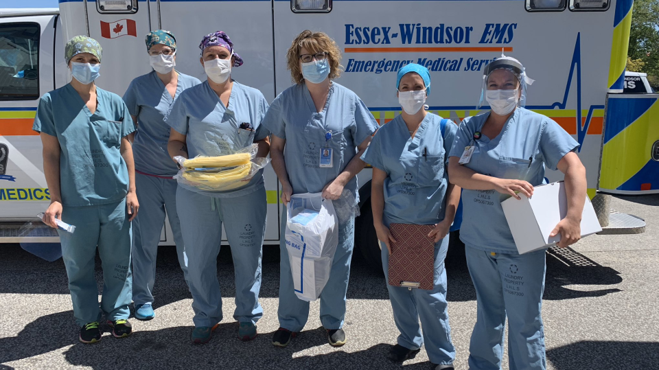 Windsor-Essex healthcare workers